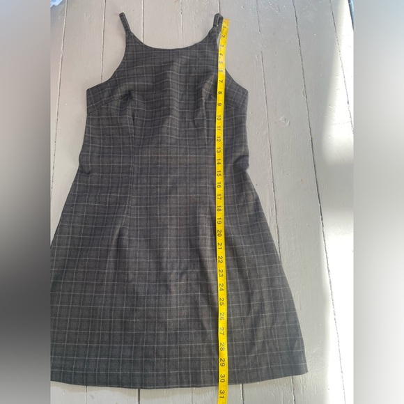Vintage 90s Finally Plaid Mini tank dress Size XS/S - Picture 7 of 11